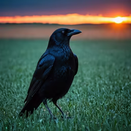 Raven at Dusk Raven at Dusk
