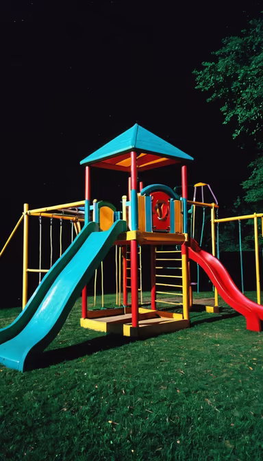 Nighttime Playground Nighttime Playground