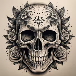 Floral Skull Floral Skull