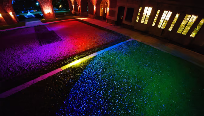 Rainbow Courtyard