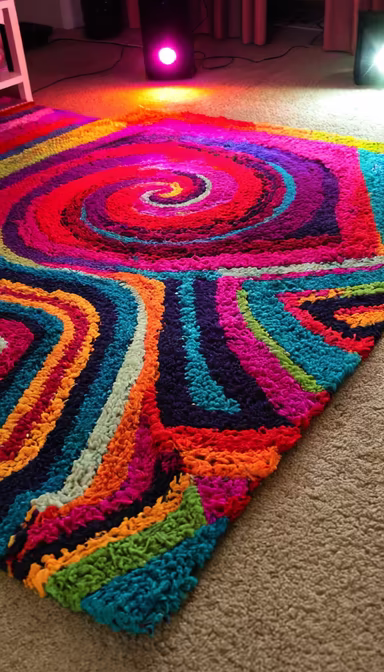 Psychedelic Rug Psychedelic Rug