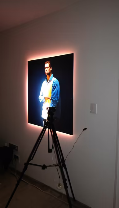 Illuminated Portrait