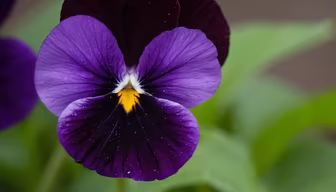 Purple Pansy Purple Pansy