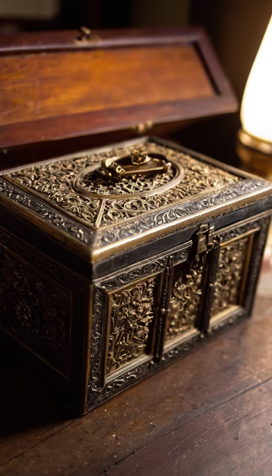 Antique Treasure Chest Antique Treasure Chest