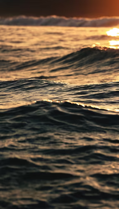 Golden Hour Waves