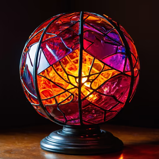 Stained Glass Lamp