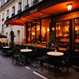 Parisian Cafe Charm Parisian Cafe Charm