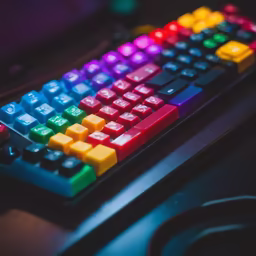 Rainbow Keyboard Rainbow Keyboard