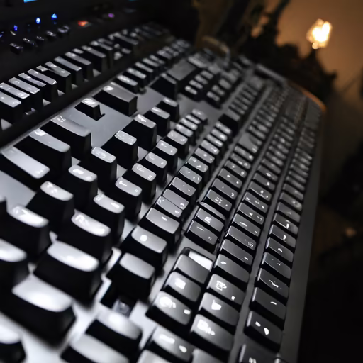 Keyboard Close-Up