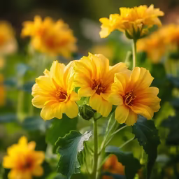 Golden Blooms Golden Blooms