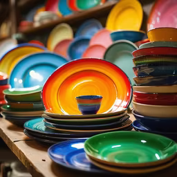 Colorful Pottery