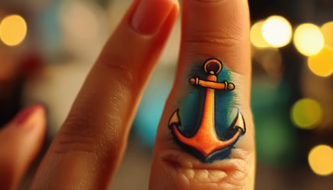 Anchored