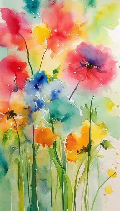 Watercolor Bloom Watercolor Bloom