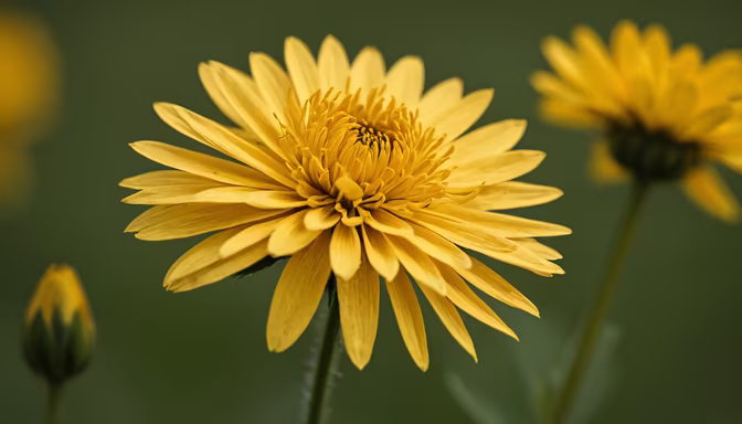 Golden Blooms