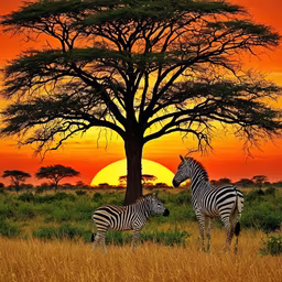 African Sunset African Sunset