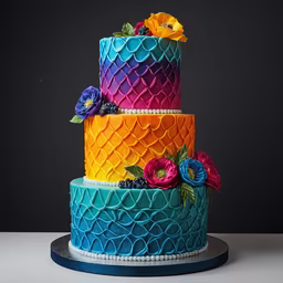 Colorful Celebration Cake Colorful Celebration Cake