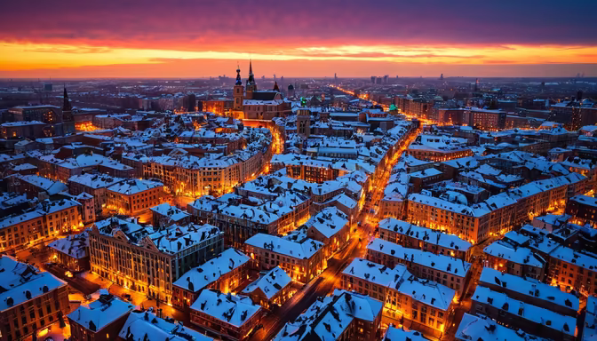 Winter Cityscape