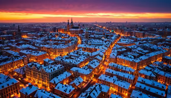 Winter Cityscape