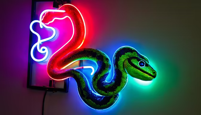 Neon Serpent