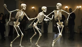 Dancing Skeletons
