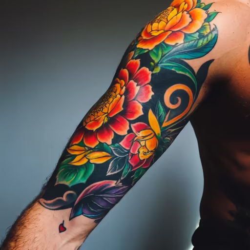 Floral Sleeve