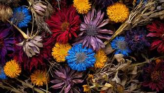 Dried Floral Still Life Dried Floral Still Life