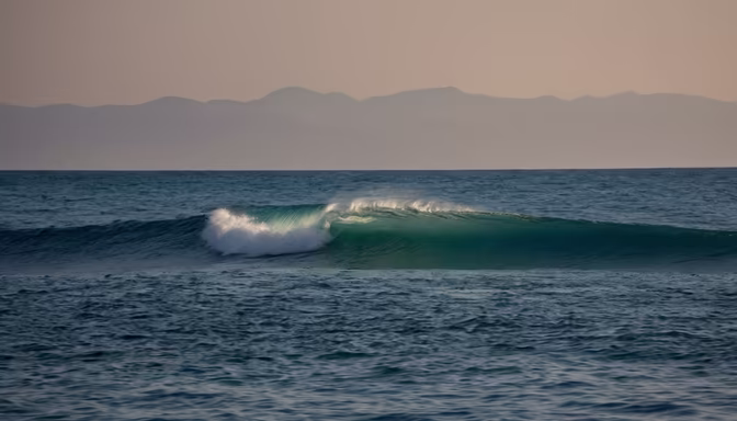 Wave at Sunrise