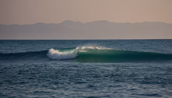 Wave at Sunrise