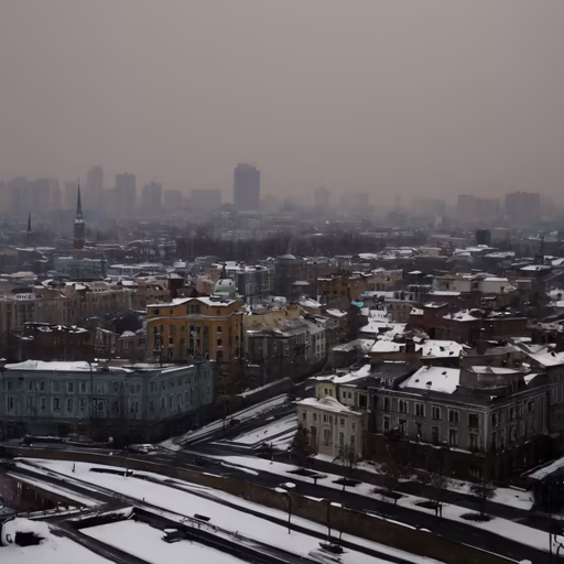 Winter Cityscape