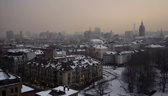 Winter Cityscape Winter Cityscape