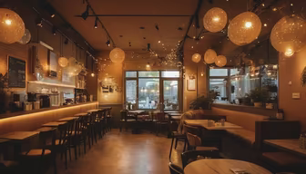 Cozy Cafe Ambiance