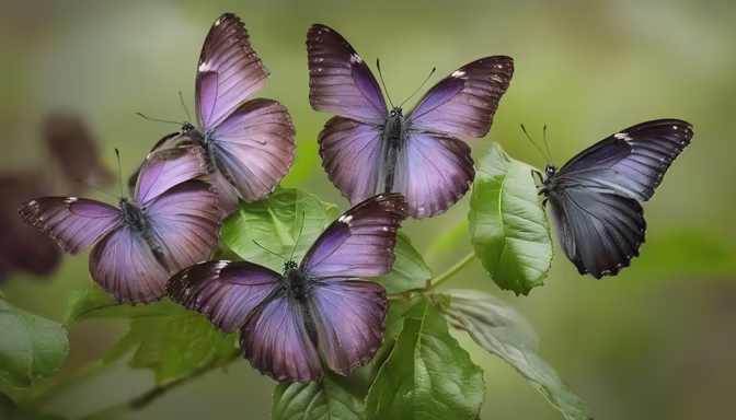 Butterfly Gathering