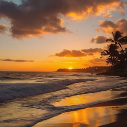 Golden Hour at the Beach