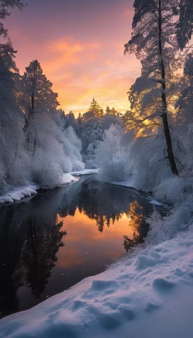Winter's Reflection Winter's Reflection