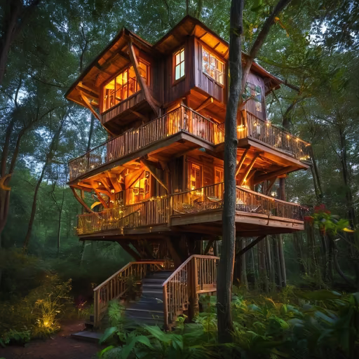 Enchanted Treehouse Retreat