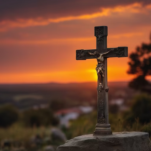 Faith and Sunset