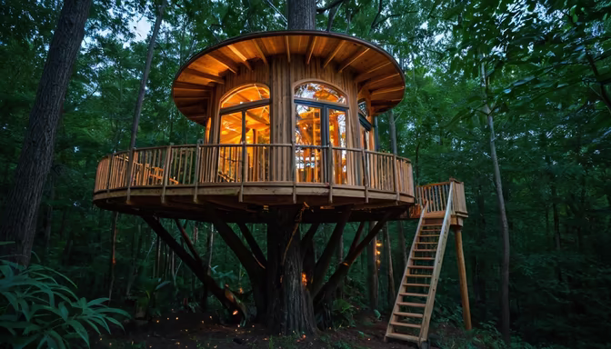 Enchanting Treehouse Retreat