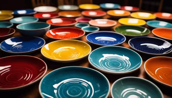 Colorful Dishes