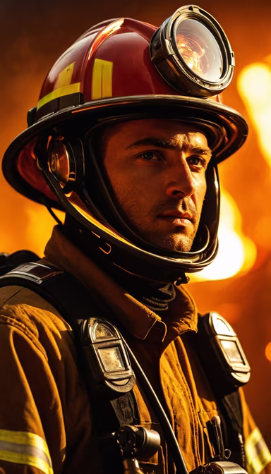 Hero in the Flames