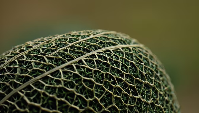 Savoy Cabbage Close-Up