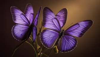 Purple Butterflies