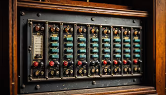 Vintage Control Panel