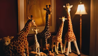 Giraffe Family