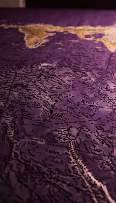 Wanderlust Map Wanderlust Map