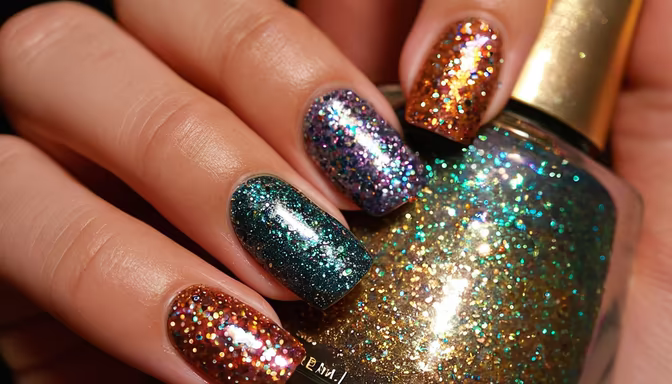 Sparkle Nails