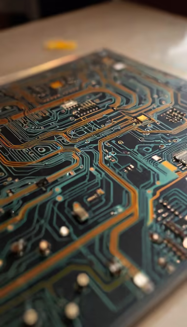 Circuit Board Close-Up Circuit Board Close-Up