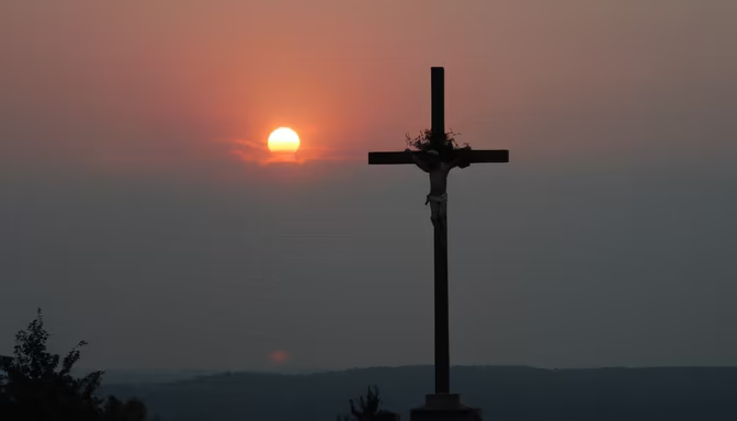 Faith at Sunset
