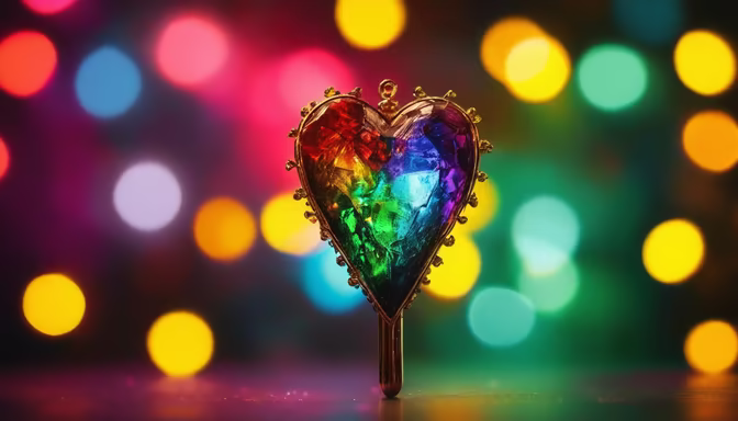 Rainbow Heart