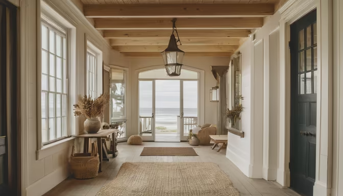 Coastal Home Entrance