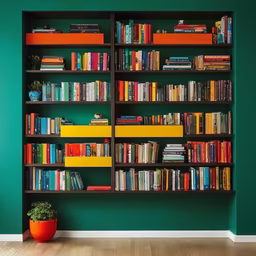 A Colorful Literary Haven A Colorful Literary Haven